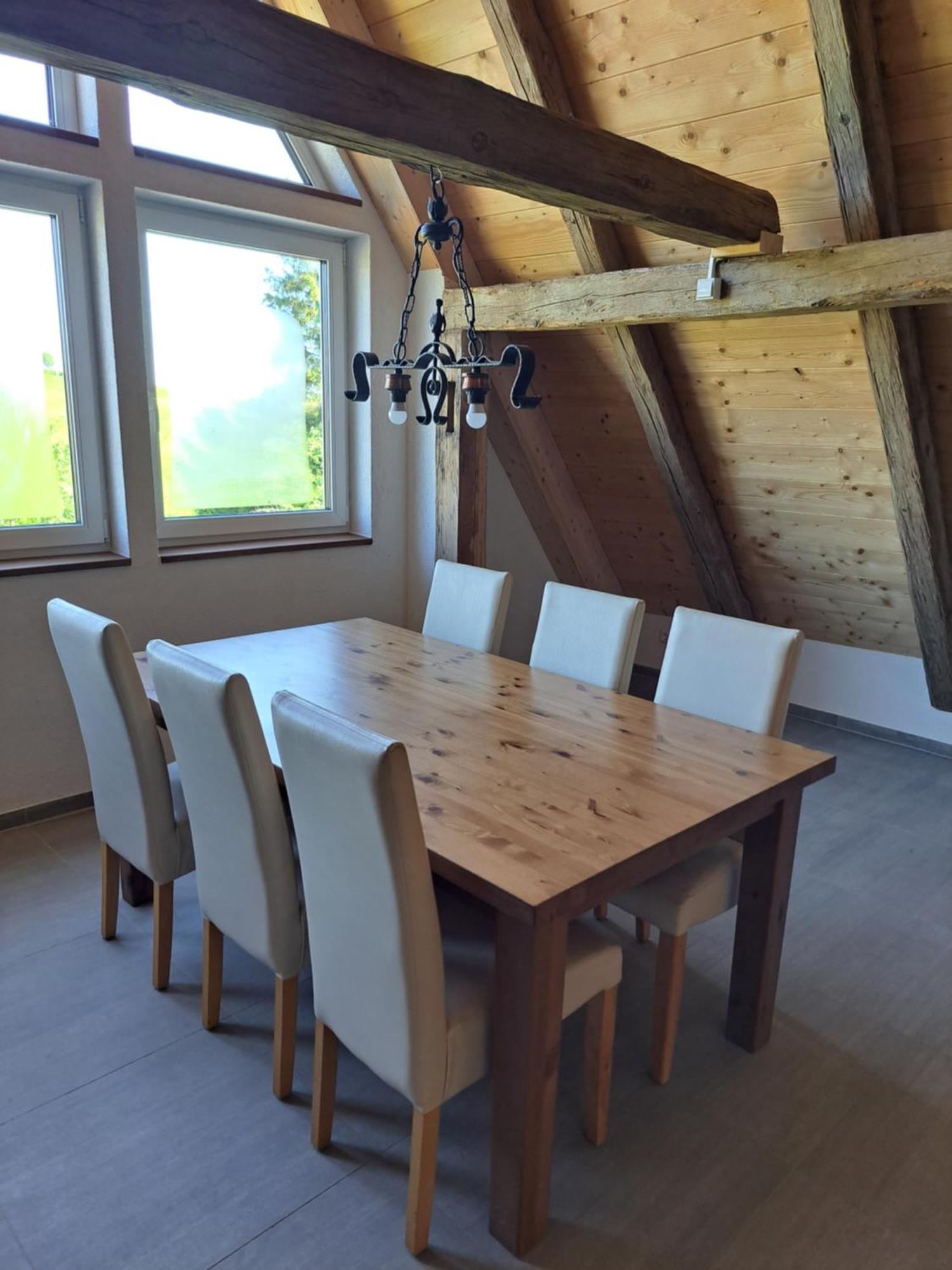 Ferienwohnung Heuboden Huefingen Luaran gambar