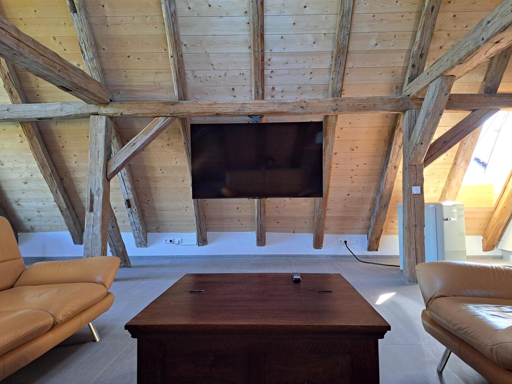 Ferienwohnung Heuboden Huefingen Luaran gambar